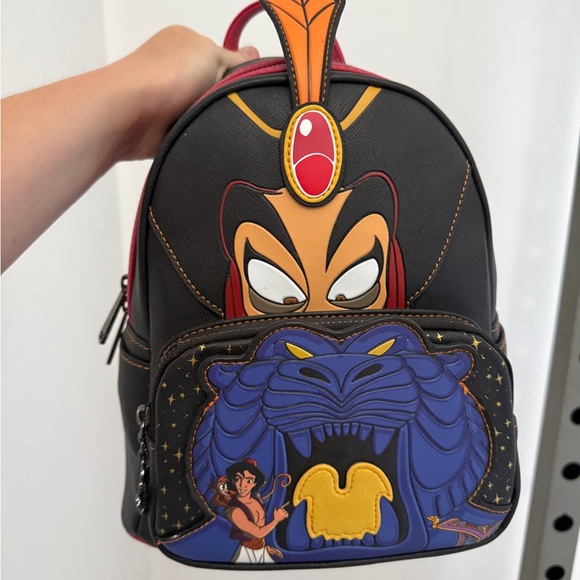 Disney Handbags - Disney Loungefly Aladdin Cave of Wonders Backpack – Black – Brand New!
